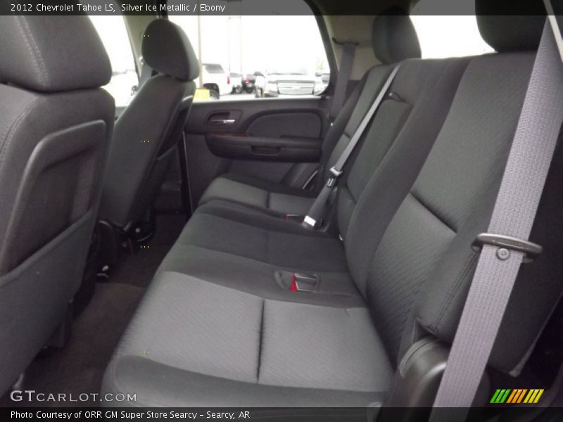 Rear Seat of 2012 Tahoe LS