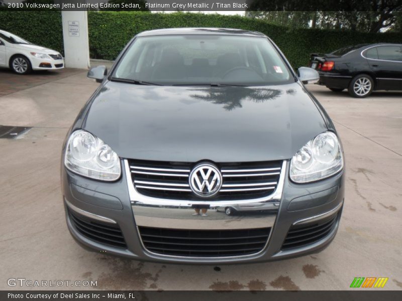Platinum Grey Metallic / Titan Black 2010 Volkswagen Jetta Limited Edition Sedan