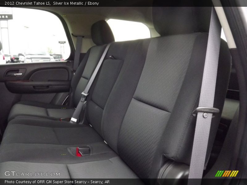 Silver Ice Metallic / Ebony 2012 Chevrolet Tahoe LS