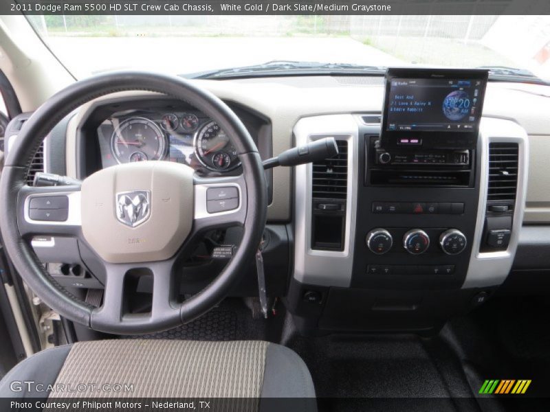 Dashboard of 2011 Ram 5500 HD SLT Crew Cab Chassis