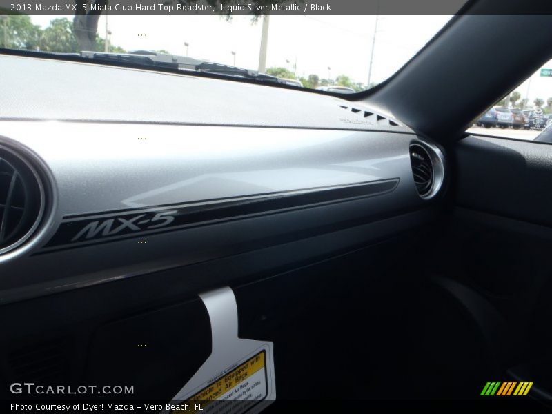 Dashboard of 2013 MX-5 Miata Club Hard Top Roadster