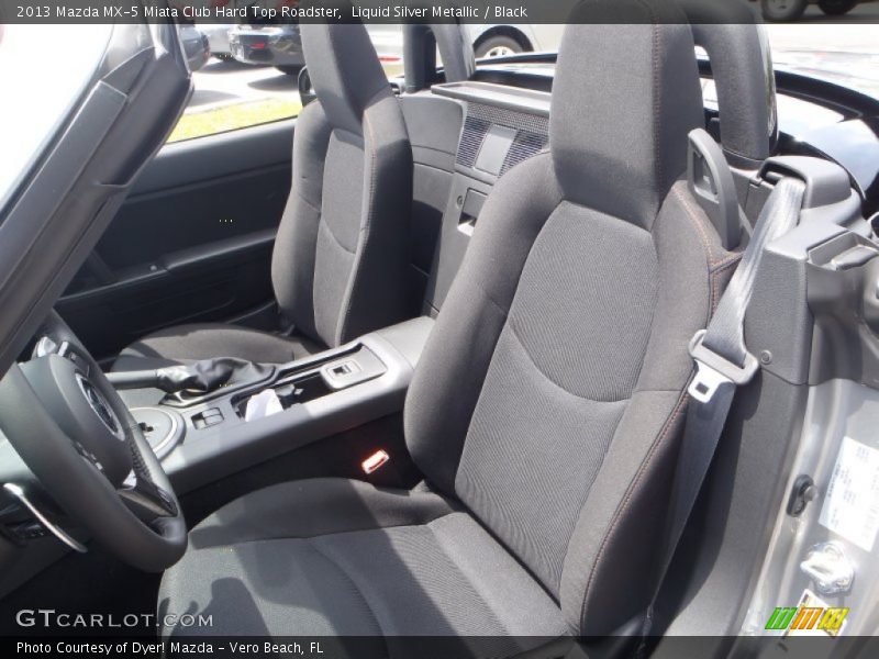 Front Seat of 2013 MX-5 Miata Club Hard Top Roadster