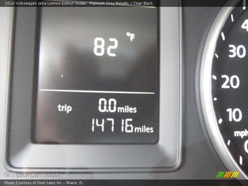 Platinum Grey Metallic / Titan Black 2010 Volkswagen Jetta Limited Edition Sedan