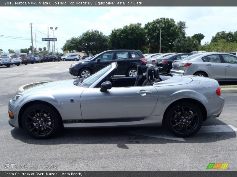  2013 MX-5 Miata Club Hard Top Roadster Liquid Silver Metallic