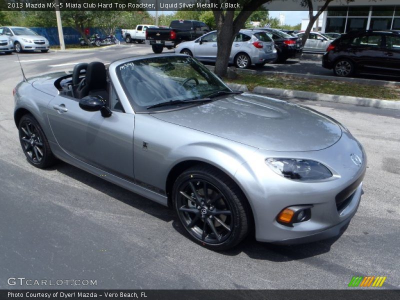 Front 3/4 View of 2013 MX-5 Miata Club Hard Top Roadster