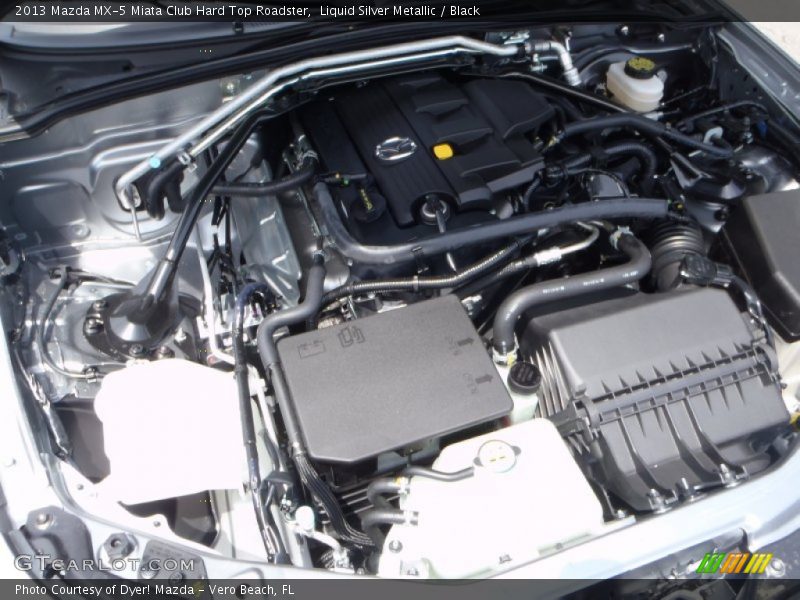  2013 MX-5 Miata Club Hard Top Roadster Engine - 2.0 Liter MZR DOHC 16-Valve VVT 4 Cylinder