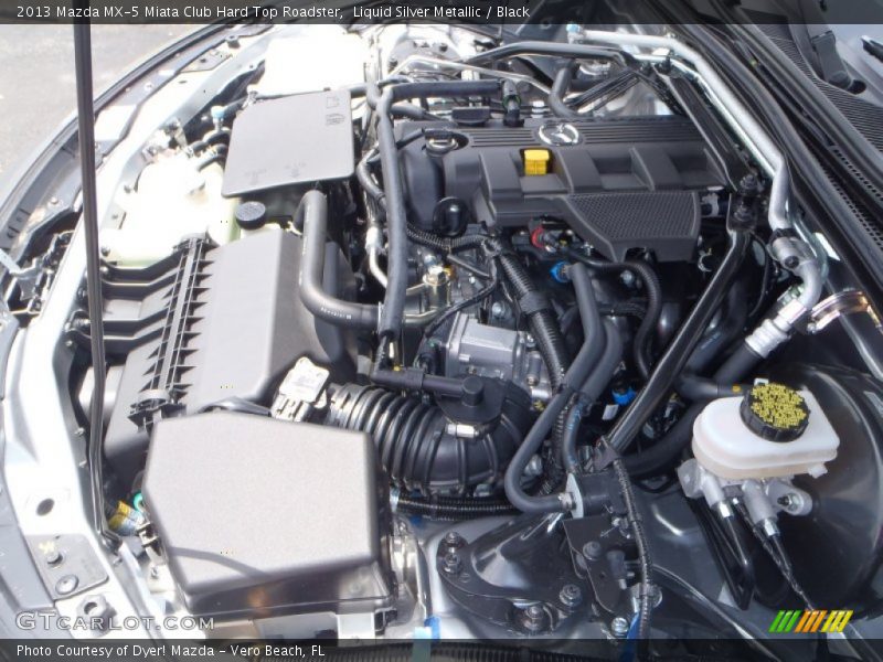  2013 MX-5 Miata Club Hard Top Roadster Engine - 2.0 Liter MZR DOHC 16-Valve VVT 4 Cylinder