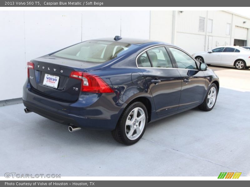 Caspian Blue Metallic / Soft Beige 2013 Volvo S60 T5