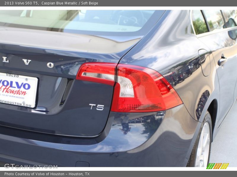 Caspian Blue Metallic / Soft Beige 2013 Volvo S60 T5