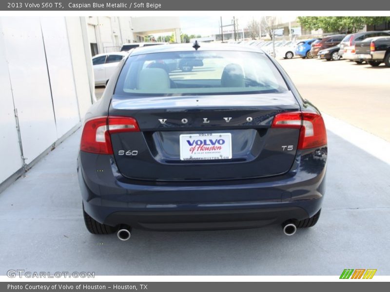 Caspian Blue Metallic / Soft Beige 2013 Volvo S60 T5