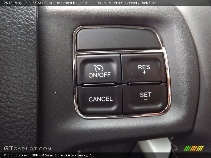 Controls of 2012 Ram 3500 HD Laramie Limited Mega Cab 4x4 Dually