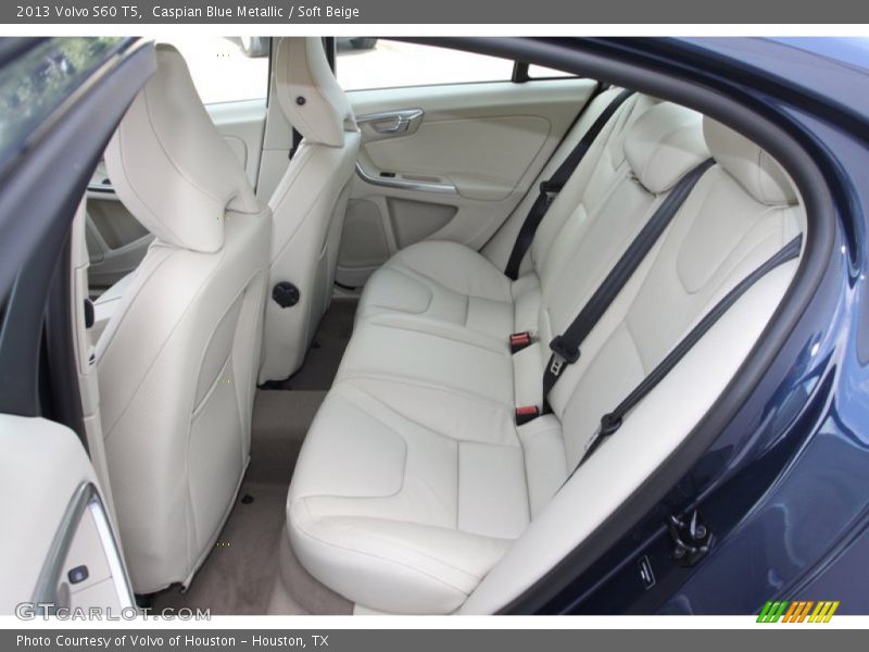 Caspian Blue Metallic / Soft Beige 2013 Volvo S60 T5