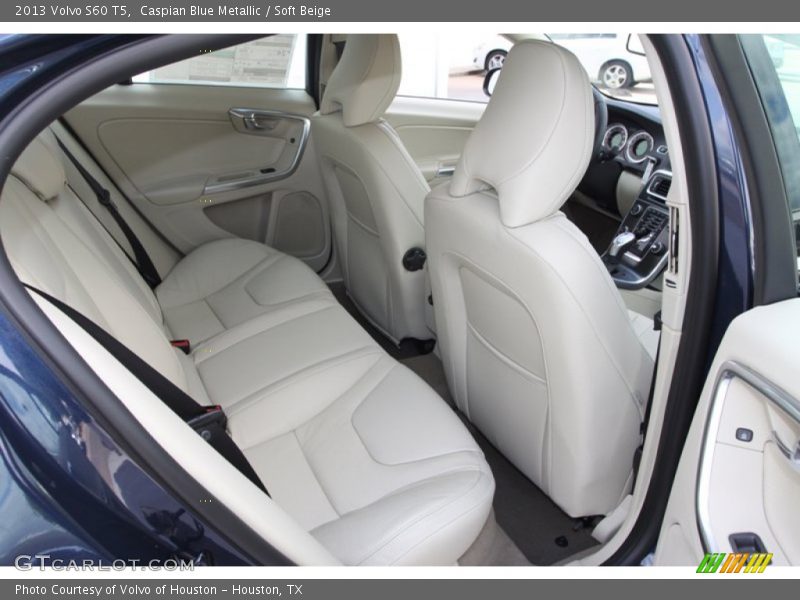 Caspian Blue Metallic / Soft Beige 2013 Volvo S60 T5