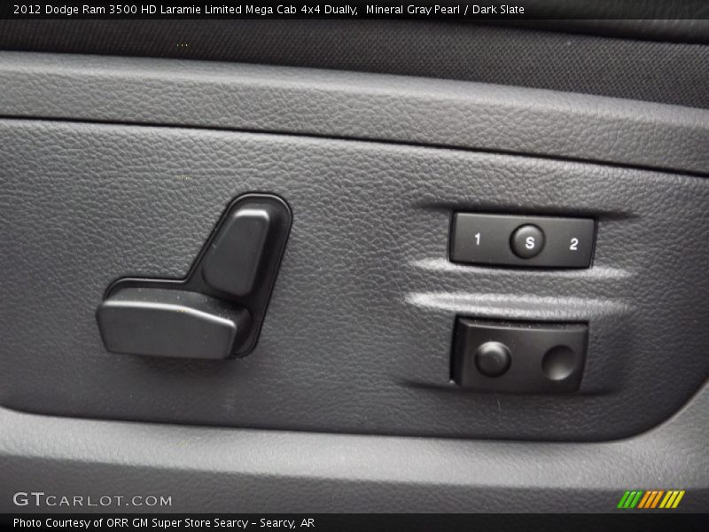 Controls of 2012 Ram 3500 HD Laramie Limited Mega Cab 4x4 Dually
