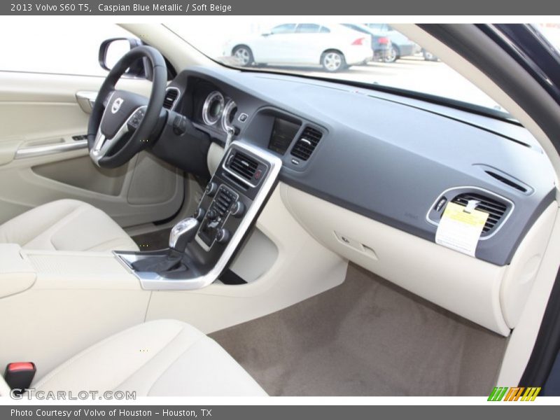 Caspian Blue Metallic / Soft Beige 2013 Volvo S60 T5