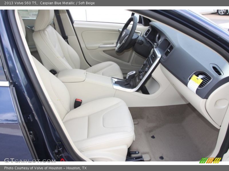 Caspian Blue Metallic / Soft Beige 2013 Volvo S60 T5