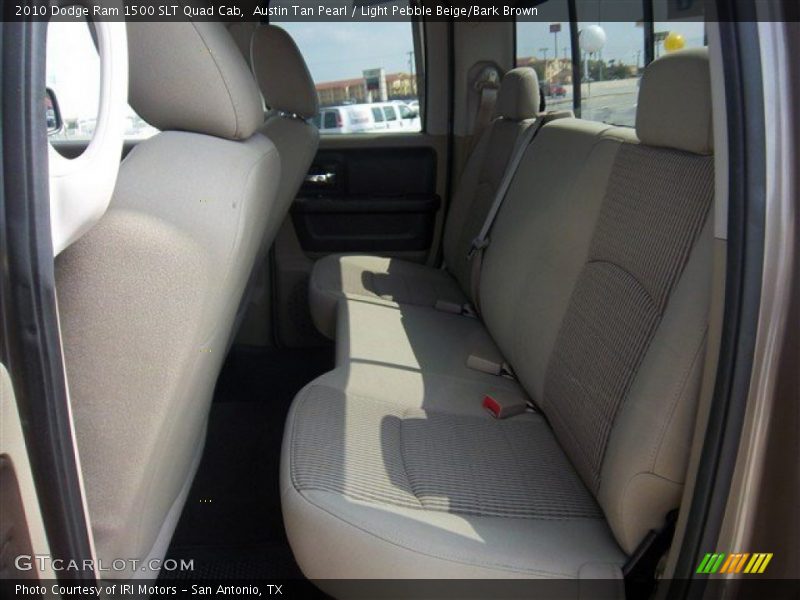 Austin Tan Pearl / Light Pebble Beige/Bark Brown 2010 Dodge Ram 1500 SLT Quad Cab