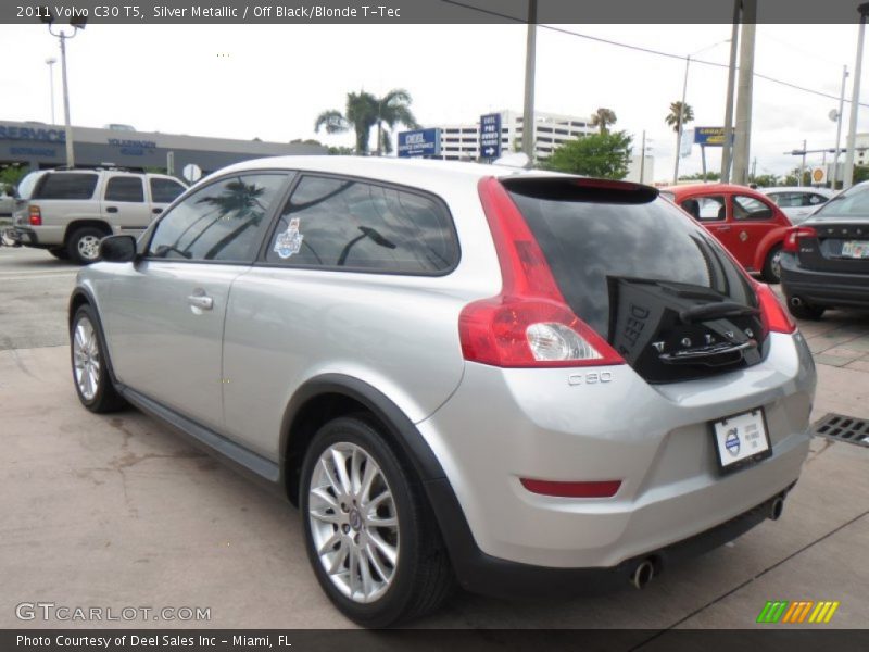 Silver Metallic / Off Black/Blonde T-Tec 2011 Volvo C30 T5