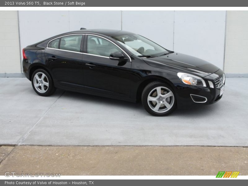 Black Stone / Soft Beige 2013 Volvo S60 T5