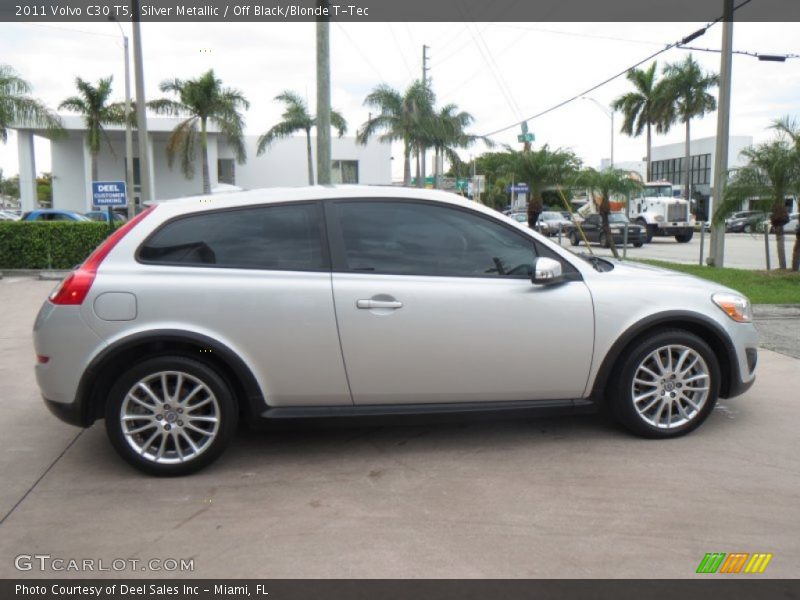 Silver Metallic / Off Black/Blonde T-Tec 2011 Volvo C30 T5