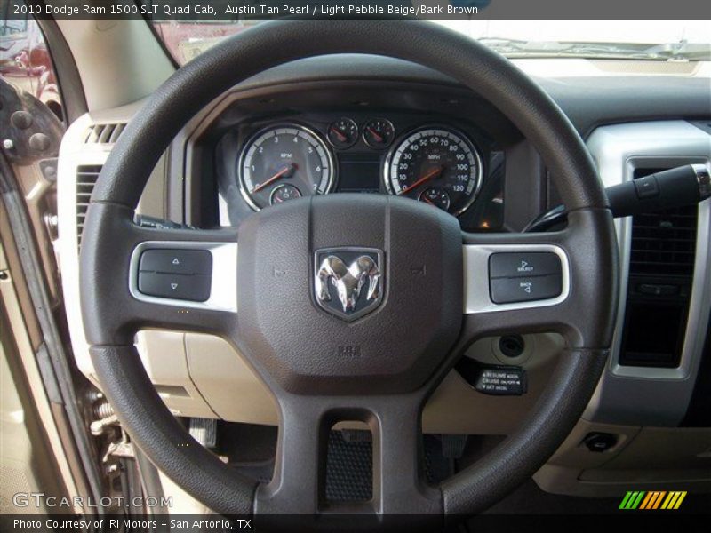  2010 Ram 1500 SLT Quad Cab Steering Wheel