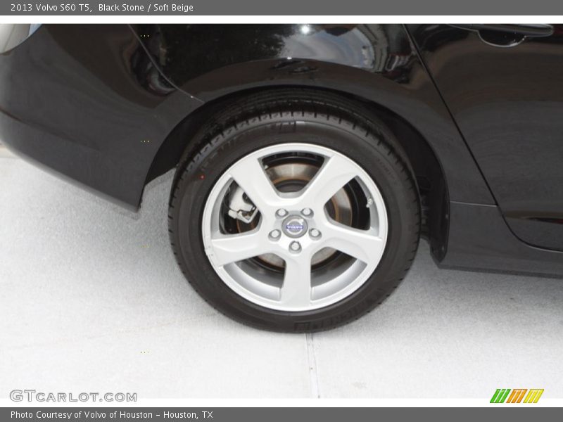 Black Stone / Soft Beige 2013 Volvo S60 T5