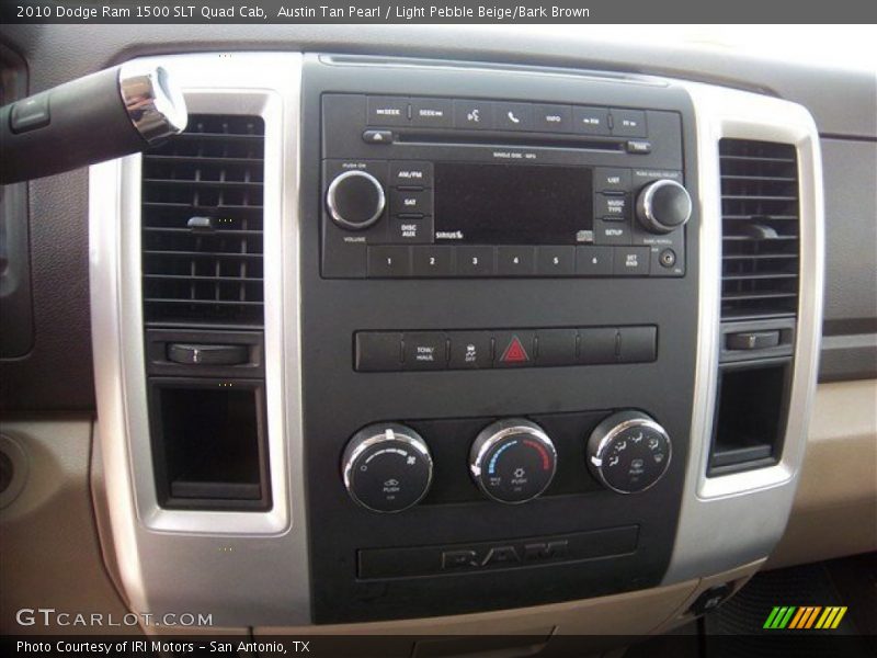 Controls of 2010 Ram 1500 SLT Quad Cab