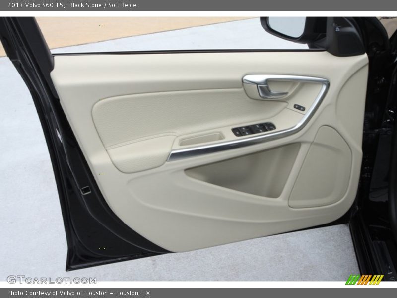 Black Stone / Soft Beige 2013 Volvo S60 T5