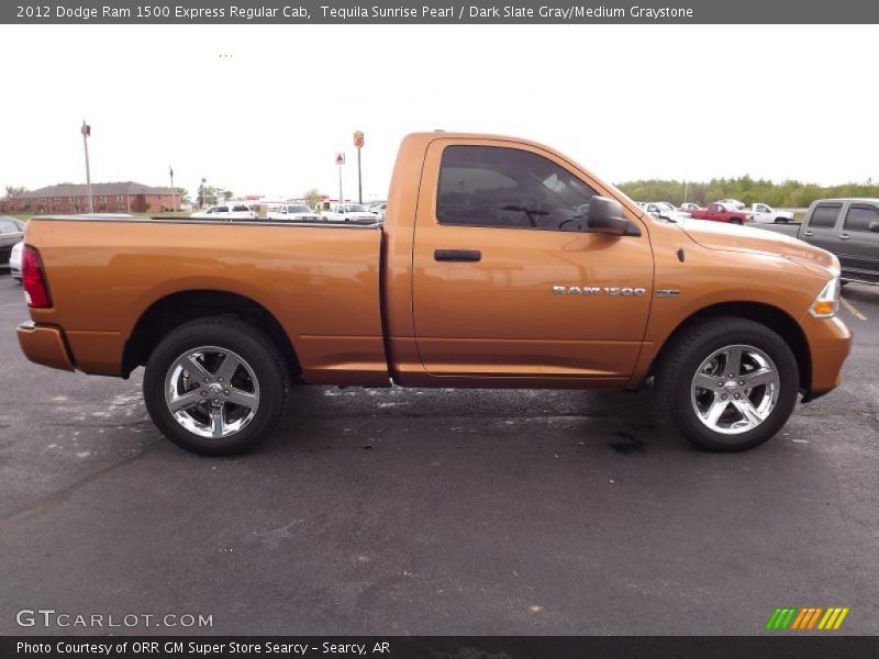 Tequila Sunrise Pearl / Dark Slate Gray/Medium Graystone 2012 Dodge Ram 1500 Express Regular Cab