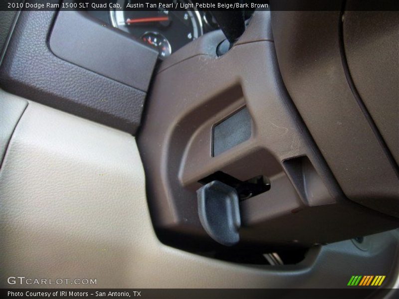 Austin Tan Pearl / Light Pebble Beige/Bark Brown 2010 Dodge Ram 1500 SLT Quad Cab
