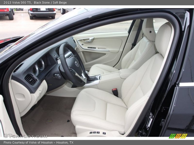 Black Stone / Soft Beige 2013 Volvo S60 T5