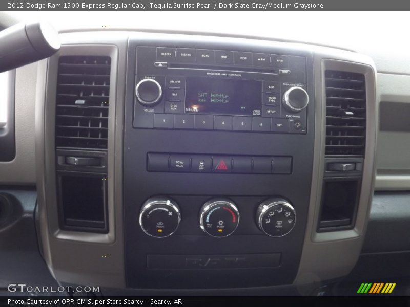 Tequila Sunrise Pearl / Dark Slate Gray/Medium Graystone 2012 Dodge Ram 1500 Express Regular Cab