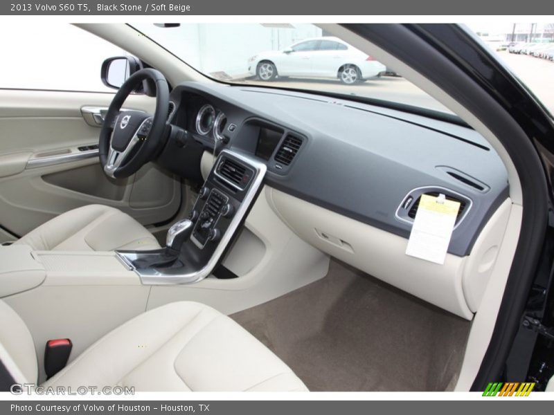 Black Stone / Soft Beige 2013 Volvo S60 T5