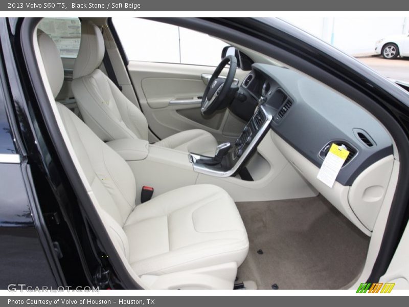 Black Stone / Soft Beige 2013 Volvo S60 T5