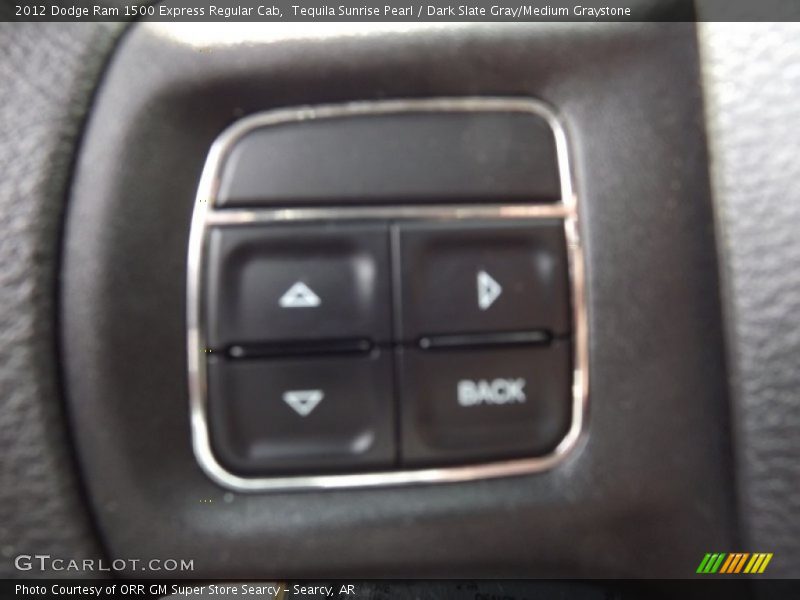 Tequila Sunrise Pearl / Dark Slate Gray/Medium Graystone 2012 Dodge Ram 1500 Express Regular Cab