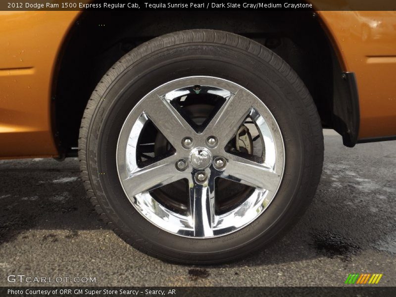 Tequila Sunrise Pearl / Dark Slate Gray/Medium Graystone 2012 Dodge Ram 1500 Express Regular Cab