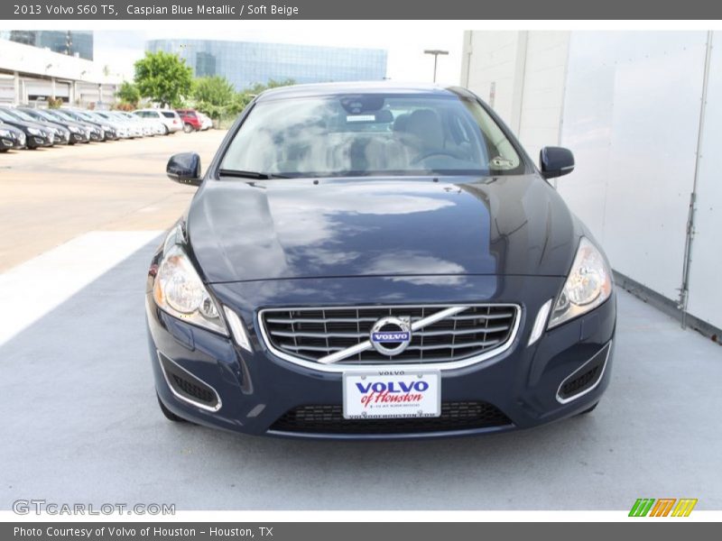 Caspian Blue Metallic / Soft Beige 2013 Volvo S60 T5