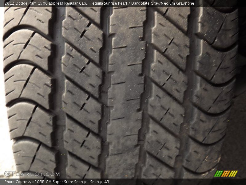Tequila Sunrise Pearl / Dark Slate Gray/Medium Graystone 2012 Dodge Ram 1500 Express Regular Cab