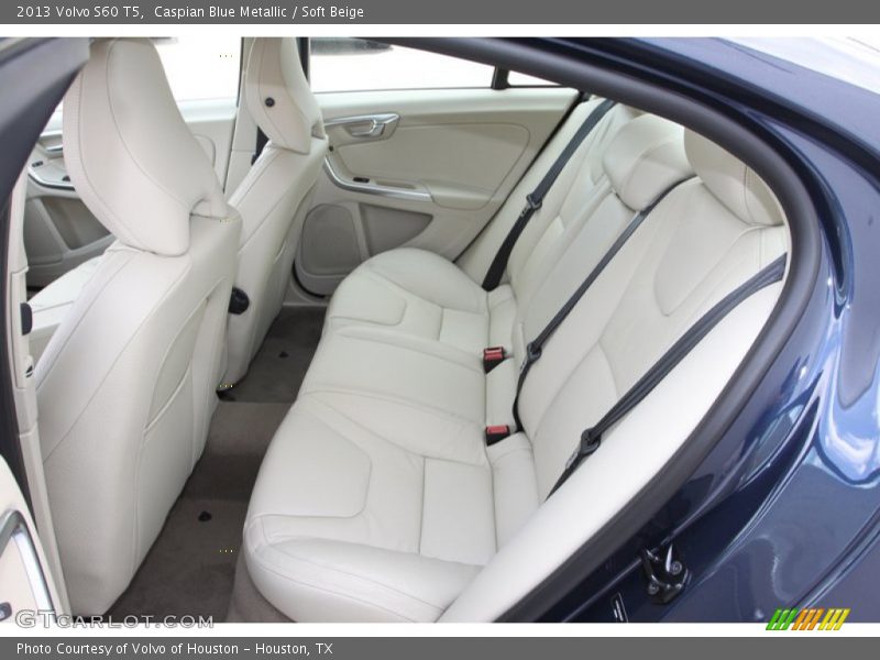 Caspian Blue Metallic / Soft Beige 2013 Volvo S60 T5