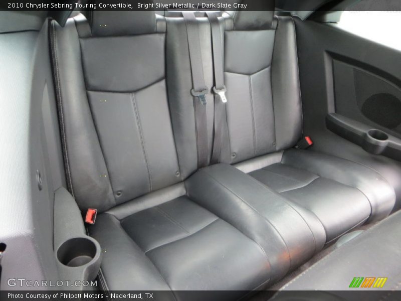 Bright Silver Metallic / Dark Slate Gray 2010 Chrysler Sebring Touring Convertible