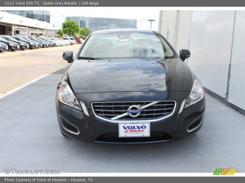 Saville Grey Metallic / Soft Beige 2013 Volvo S60 T5