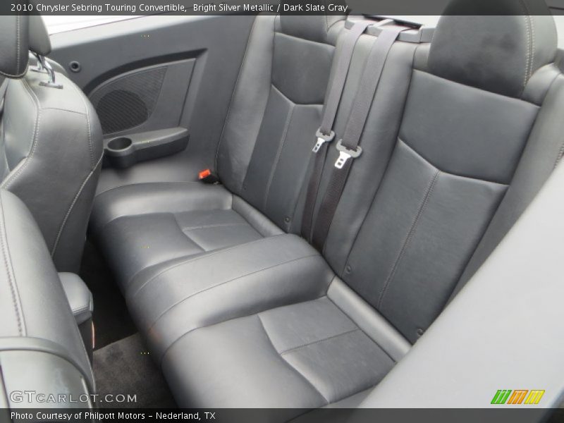 Bright Silver Metallic / Dark Slate Gray 2010 Chrysler Sebring Touring Convertible