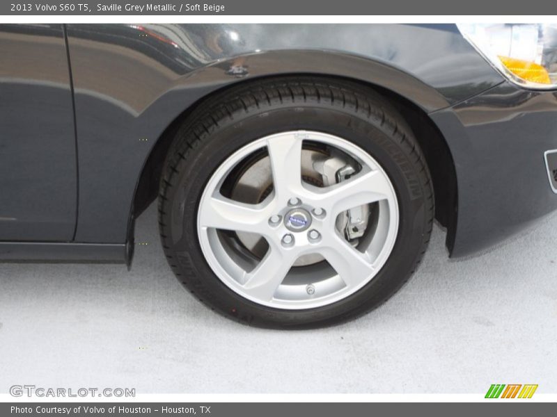 Saville Grey Metallic / Soft Beige 2013 Volvo S60 T5