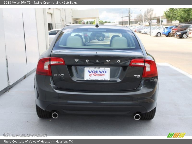 Saville Grey Metallic / Soft Beige 2013 Volvo S60 T5