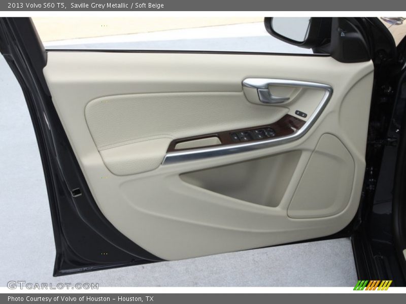 Saville Grey Metallic / Soft Beige 2013 Volvo S60 T5