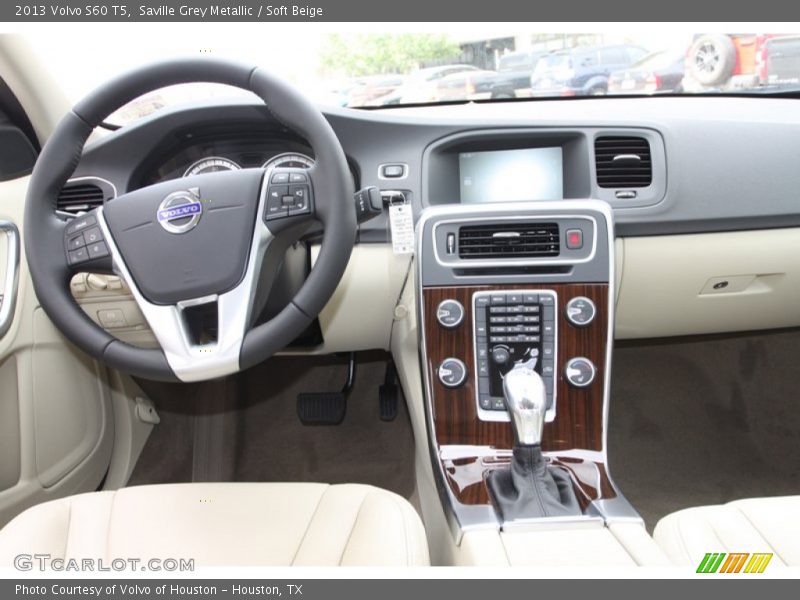 Saville Grey Metallic / Soft Beige 2013 Volvo S60 T5