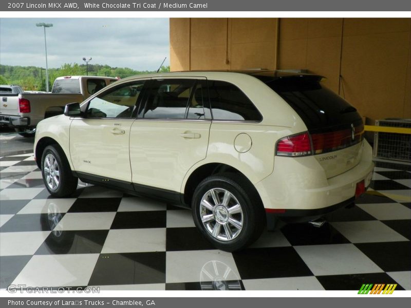 White Chocolate Tri Coat / Medium Camel 2007 Lincoln MKX AWD