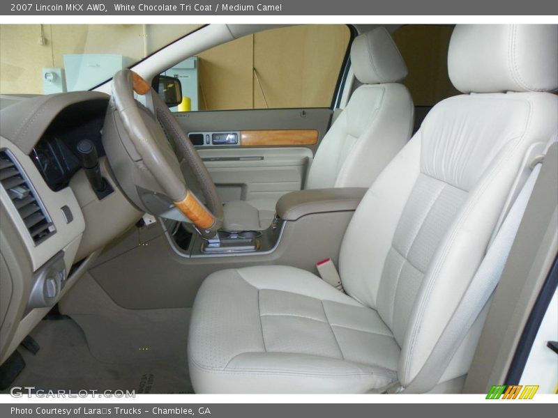 White Chocolate Tri Coat / Medium Camel 2007 Lincoln MKX AWD