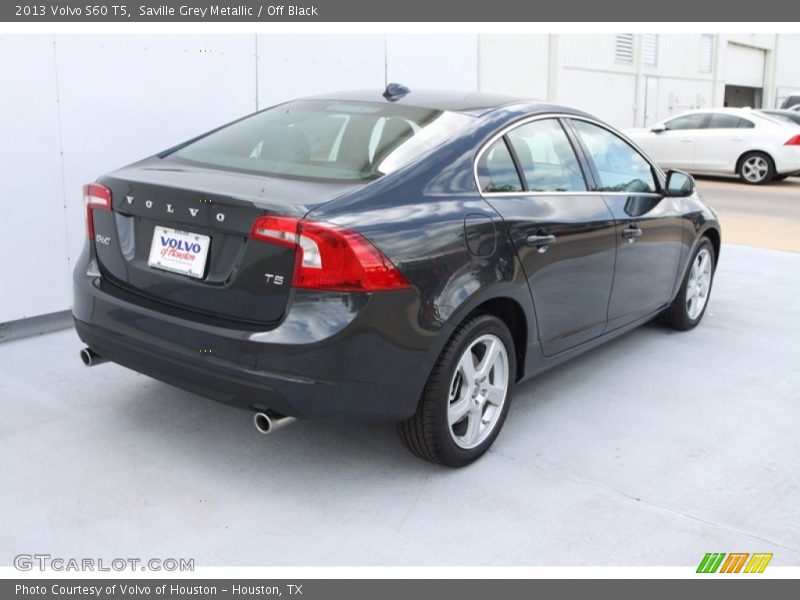 Saville Grey Metallic / Off Black 2013 Volvo S60 T5