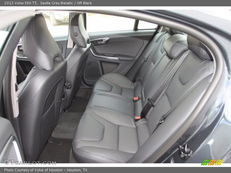 Saville Grey Metallic / Off Black 2013 Volvo S60 T5